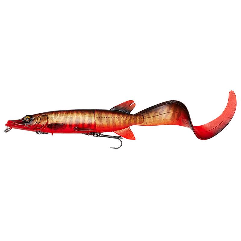 Pour vos sorties - Leurre Coulant Savage Gear 3D Hybrid Pike - 17CM - Red Belly - 1 - N°1 - 17 - 47