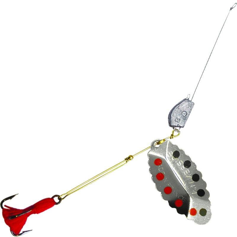 Pour vos sorties - Cuiller Suissex Plombee - Argent - N°0