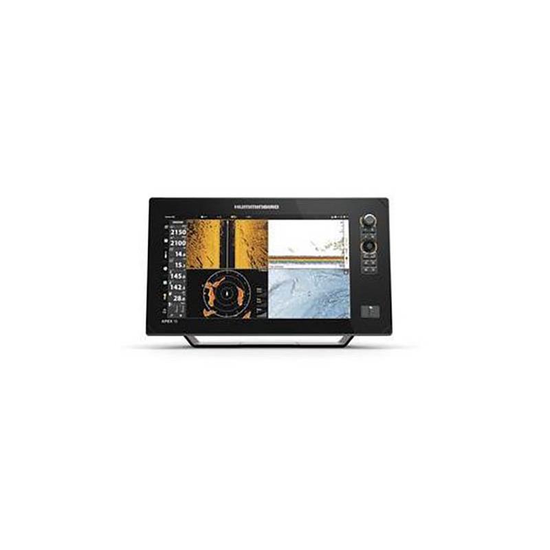 Essentiel pêche - Sondeur GPS Humminbird Tactile Apex 16 Mega SI+ - 1920 x 1080 - Avec Sonde Tableau Arrière