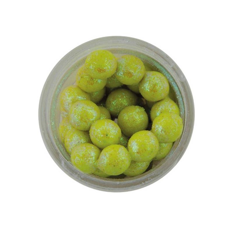 Choix du pêcheur - Appat Flottant Berkley Micro Sparkle - Chartreuse