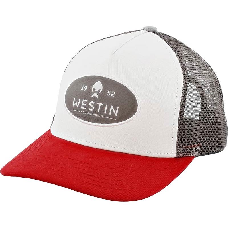 Essentiel pêche - Casquette Westin W6 Classic CAP - Grey/red - Unique