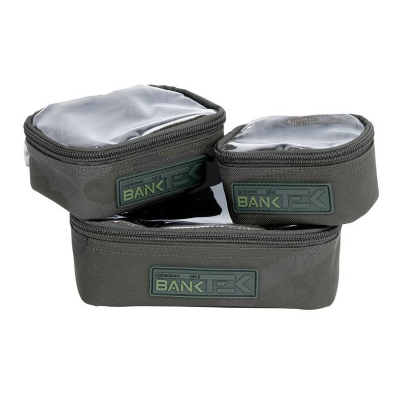 Essentiel pêche - SET Trousse à Accessoires Sonik Bank - TEK Pouch SET