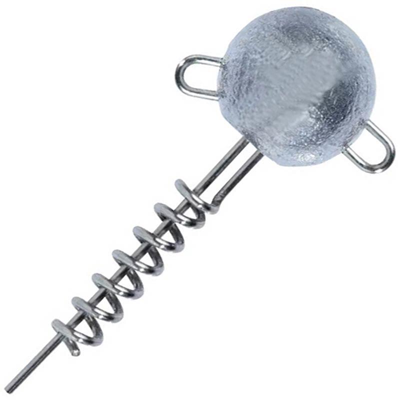 Équipement pratique - Tête Plombée Balzer Shirasu Screw JIG With Wire - Gris - 5