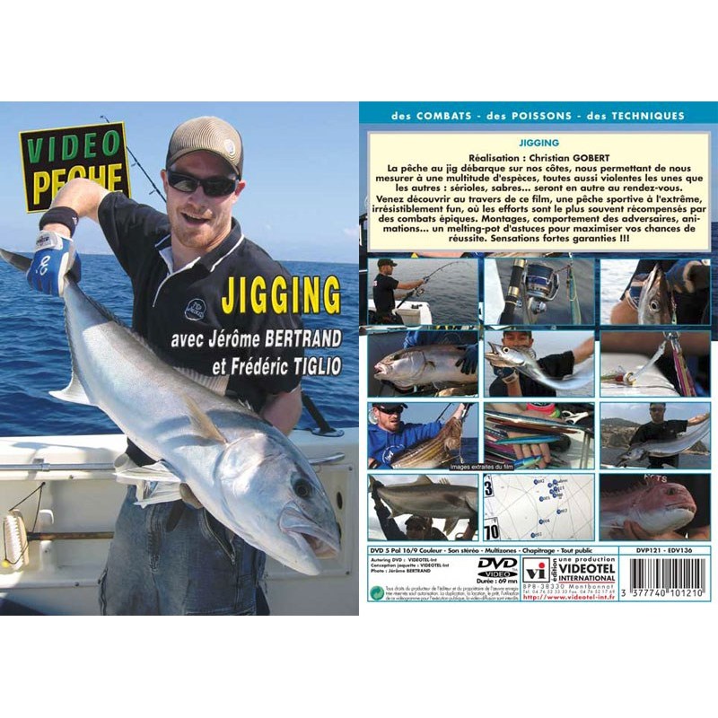 Équipement pratique - DVD - Jigging avec Jerôme Bertrand