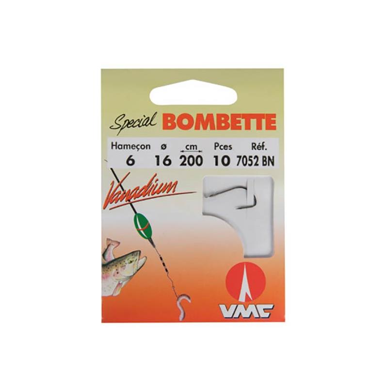 Pour vos sessions - Hamecon Monte Truite VMC Vanadium Bombette - PAR 10 - 10 - 14/100 - N°10