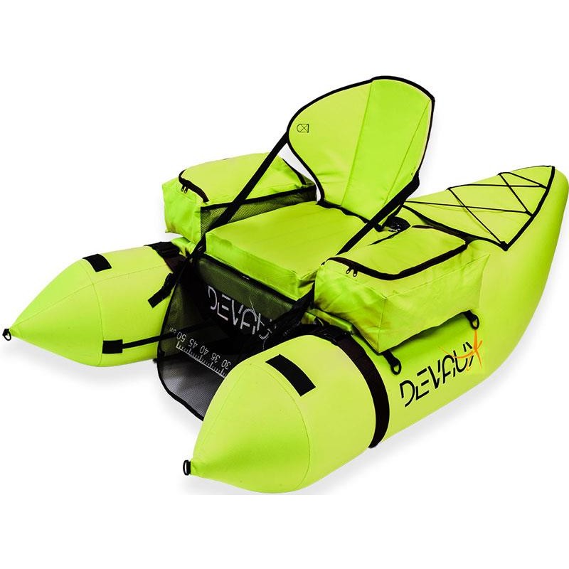 Équipement pratique - Float Tube Devaux Kayak Tube CAP - V2000 Chartreuse - Chartreuse - 6.6 - 122 - 150 - 180