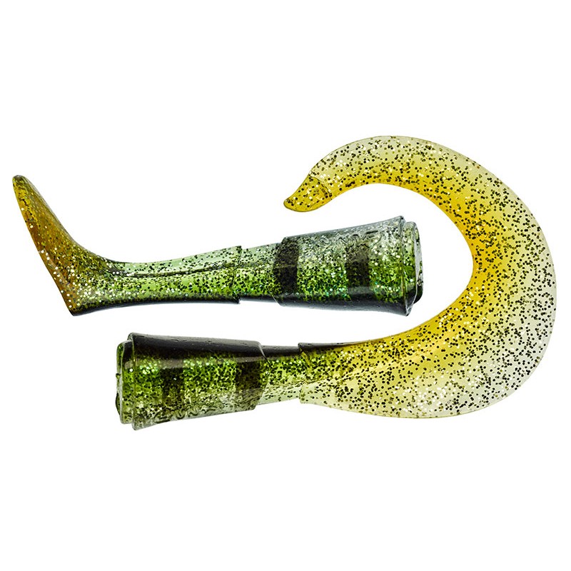 Équipement pratique - Queue de Rechange Gunki Grouper 140 - Spare Tail SET - PAR 2 - Blue Gill GB - 2