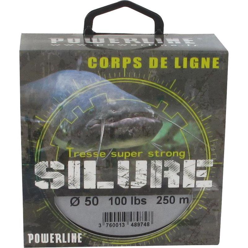 Pour vos sorties - Tresse Corps de Ligne Powerline Silure - 35/100 - 22.7 - 250
