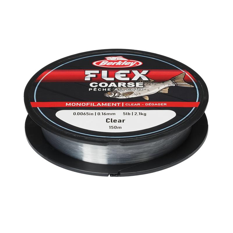 Choix du pêcheur - Nylon Berkley Flex Species Specific Coarse - 300M - Clear - 12/100 - 1.25 - 150