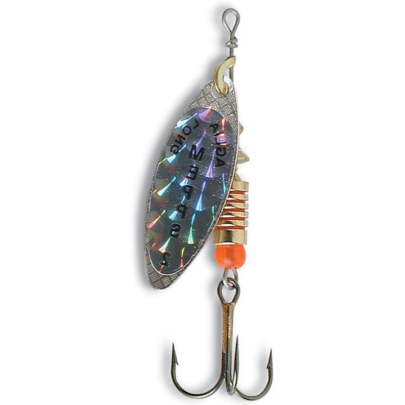 Équipement pratique - Cuiller Tournante Mepps Aglia Long Rainbo Argent - N°2 - 1 - 7