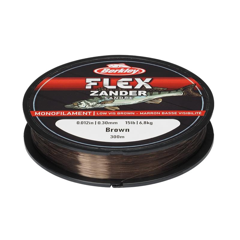 Choix du pêcheur - Nylon Berkley Flex Species Specific Zander - 300M - Marron - 25/100 - 4.8 - 300