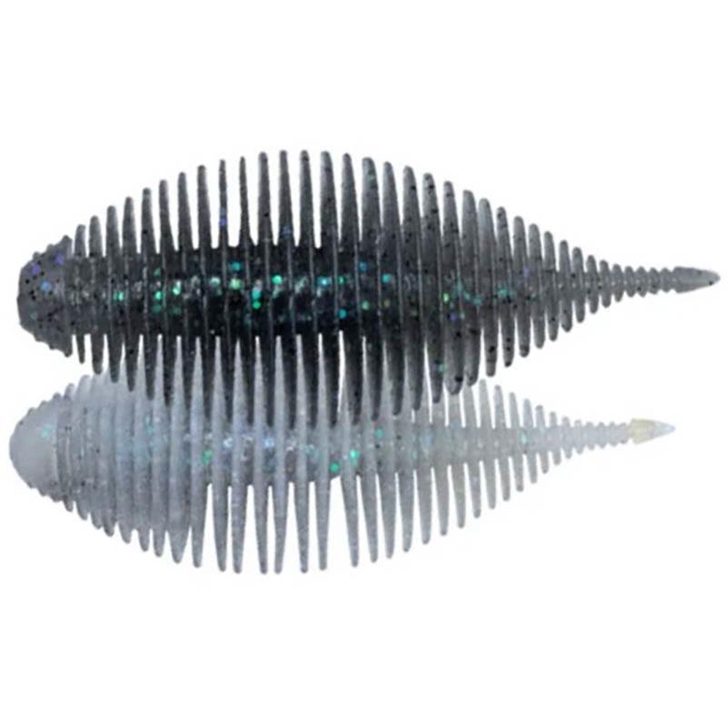 Pour vos sorties - Leurre Souple Geecrack Bellows Gill - 7CM - PAR 6 - Electric Shad - 6 - 7
