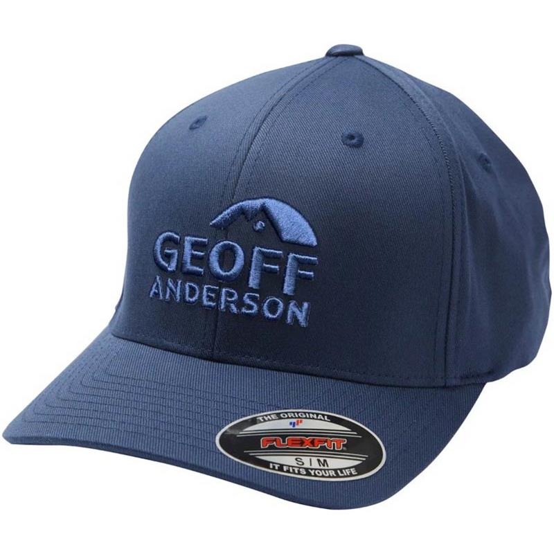 Essentiel pêche - Casquette Homme Geoff Anderson Flexfit NU - Bleu - L/xl - 55
