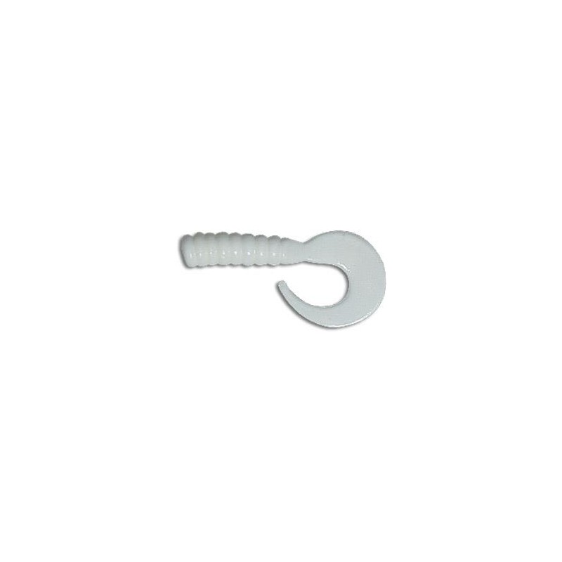 Pour vos sorties - Leurre Souple Delalande King - 3CM - PAR 25 - Blanc - 25 - 3
