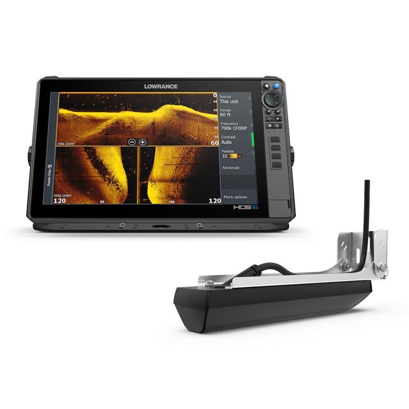 Pour vos sorties - Sondeur GPS Lowrance HDS 16 PRO - Avec Sonde Active Imaging 3/1
