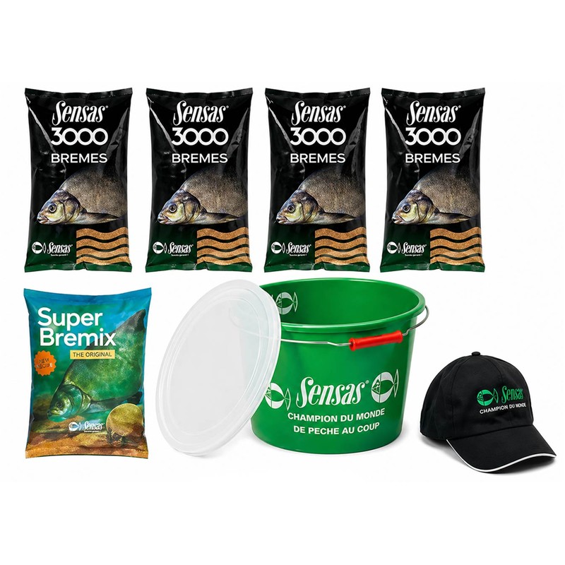 Pour vos sessions - Pack Sensas Promo Amorce 3000 Brème