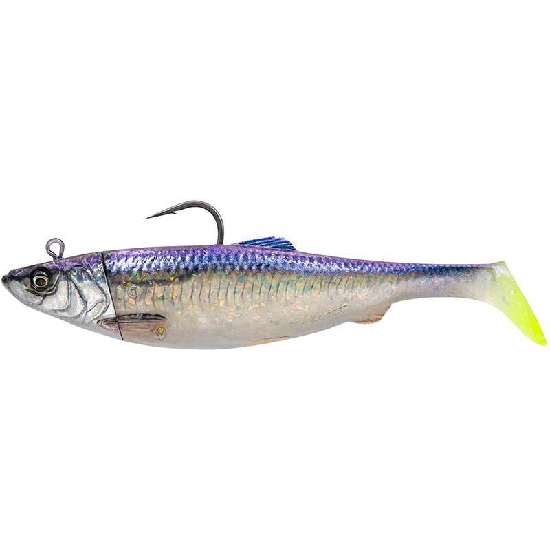 Pour vos sorties - Leurre Souple Armé Savage Gear 4D Herring BIG Shad - 18CM - Clear Herring - 1 - N°4/0 - 18 - 112 - Coulant