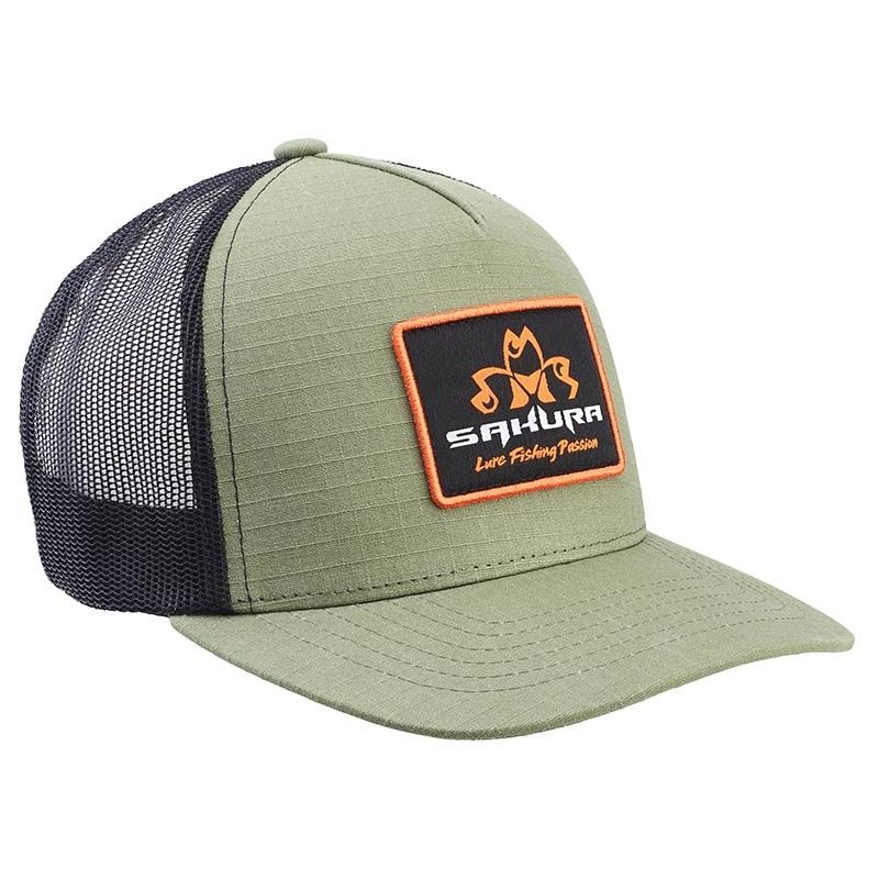 Pour vos sessions - Casquette Homme Sakura Ripstop CAP - Vert - Unique