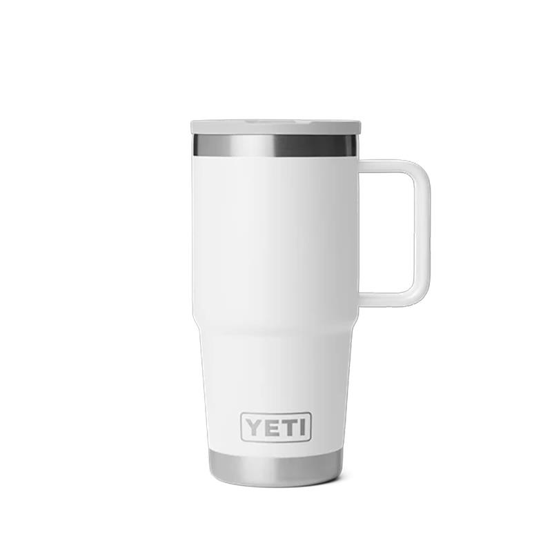 Choix du pêcheur - MUG à Paille Yeti Rambler 20 OZ Travel Straw MUG - Blanc - 12.9 x 21.2 - 580 - 590