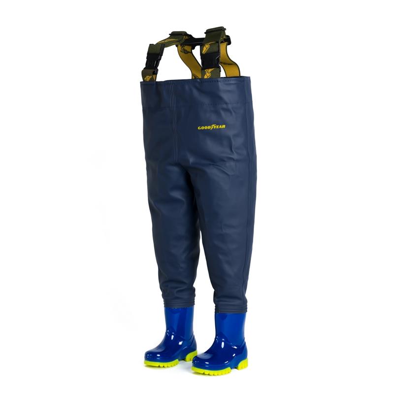 Pour vos sessions - Waders PVC Junior Good Year Kidsplay Marin - Marine - PVC - 22/23 - 14.5 - 0.55