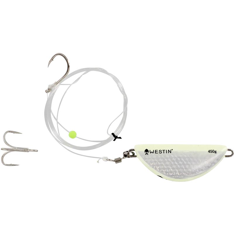 Pour vos sessions - BAS de Ligne Westin Halibut Anti Twist RIG - Glow - 1 - 1.2 - 190 - 350