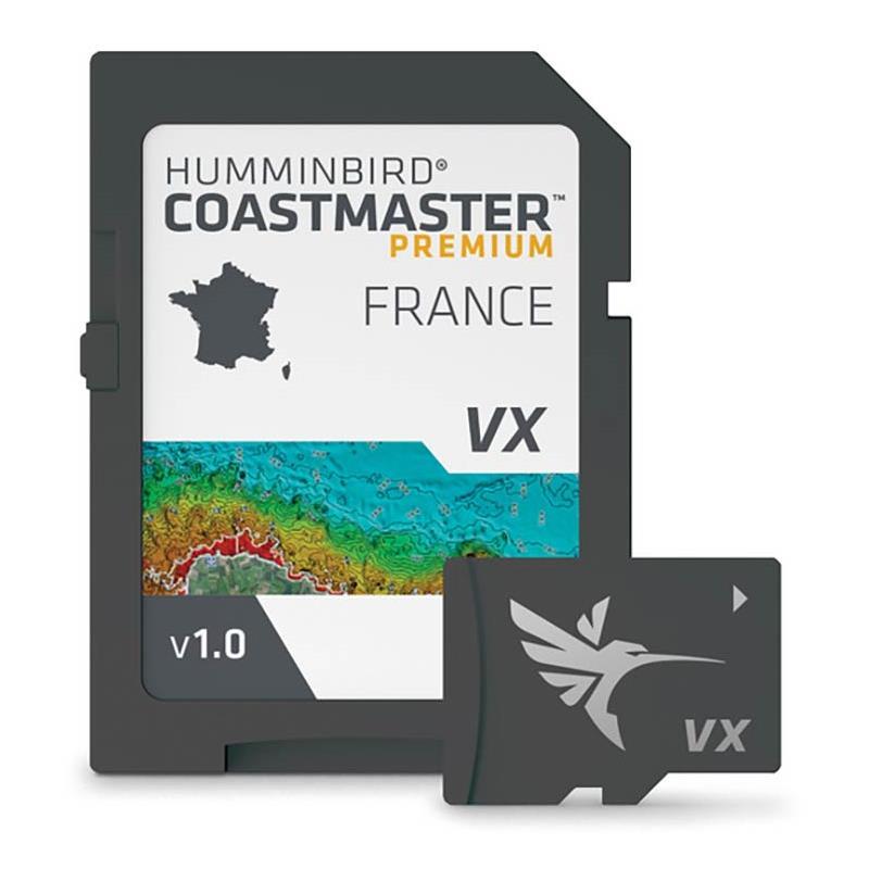 Choix du pêcheur - Carte Détaillée Humminbird des Côtes Françaises et Corses