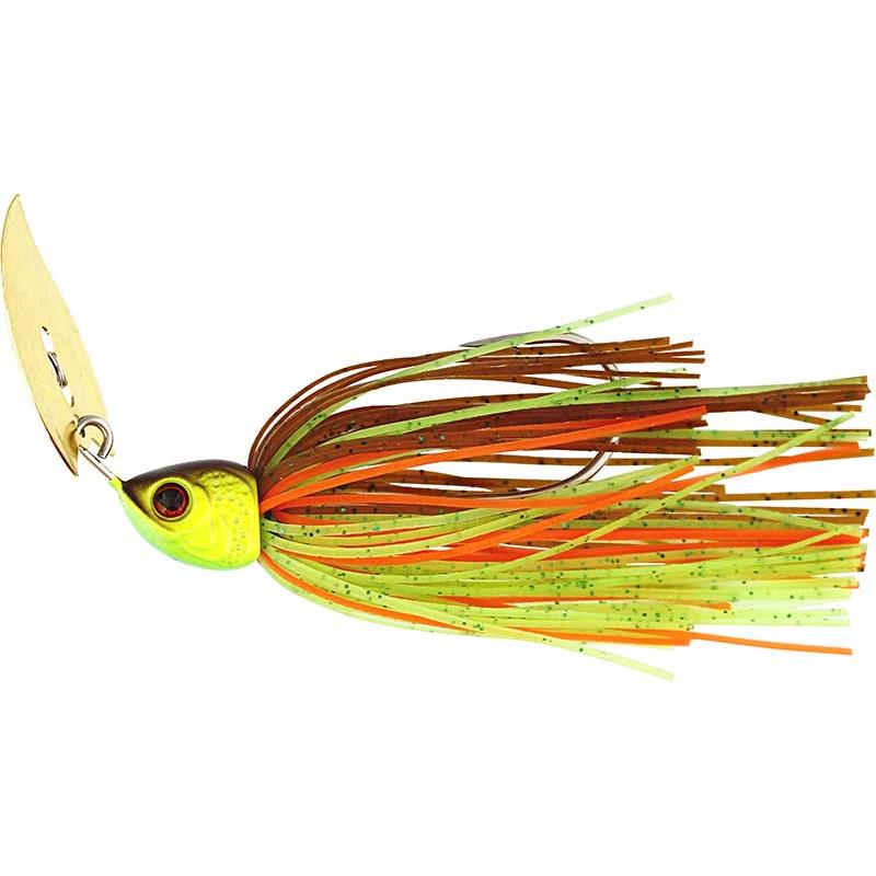 Pour vos sorties - Bladed JIG Westin Bladebite V2 Tungsten Bladed JIG - 9G - Brown Chartreuse - 1 - N°2/0 - 9