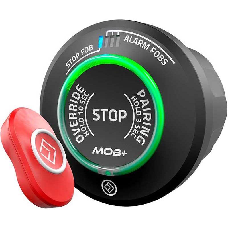 Pour vos sorties - Coupe Circuit Moteur Fell Marine Mob+ Multi FOB Gris et Capsule Xfob Multi Rouge