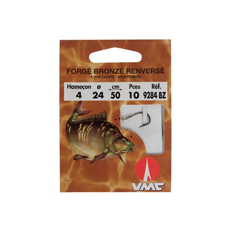 Choix du pêcheur - Hamecon Monte Coup VMC Forge Bronze Renverse - PAR 10 - 10 - 24/100 - N°4