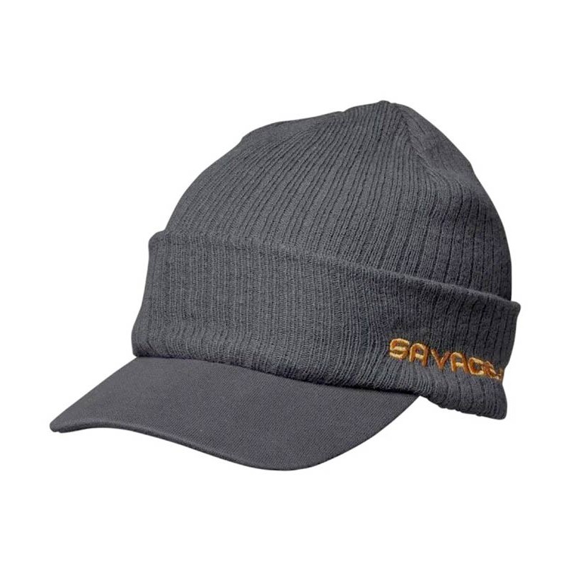 Pour vos sessions - Bonnet Homme Savage Gear Peak Beanie - Gris - Unique