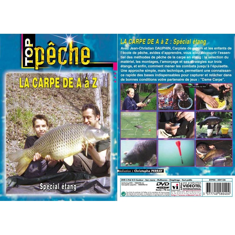 Choix du pêcheur - DVD - LA Carpe de a à Z