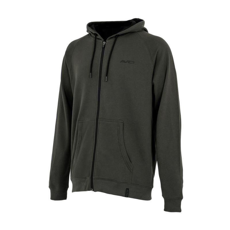Choix du pêcheur - Sweat Homme Avid Carp Bearing ZIP Hoodie - Vert - S