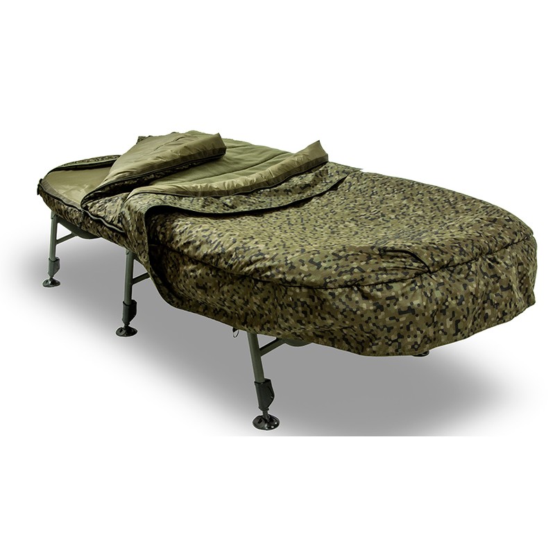 Choix du pêcheur - Bedchair Solar SP C - Tech Memory Foam Sleep System Mkii Wide - 20.8 - 208 x 100 - 225 - 52 - 40
