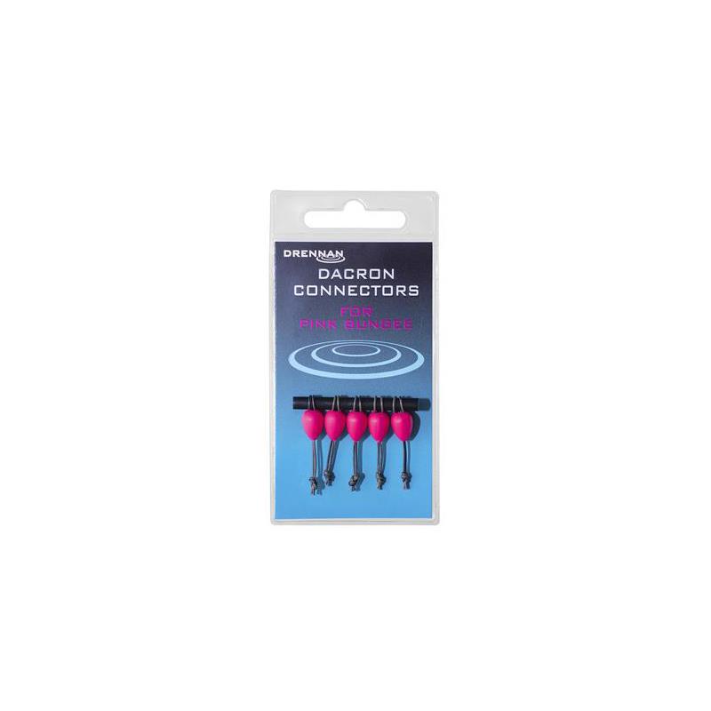 Choix du pêcheur - Connecteur Drennan Dacron Connector - Rose - 14 - 16 - 5