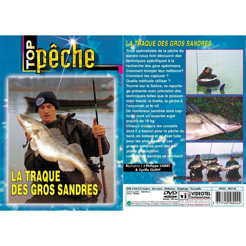 Équipement pratique - DVD - LA Traque des Gros Sandres