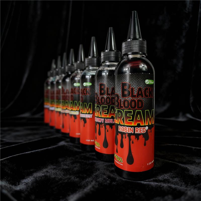 Choix du pêcheur - Arôme PRO Elite Baits Black Blood Cream - Banana & Strawberry - 150