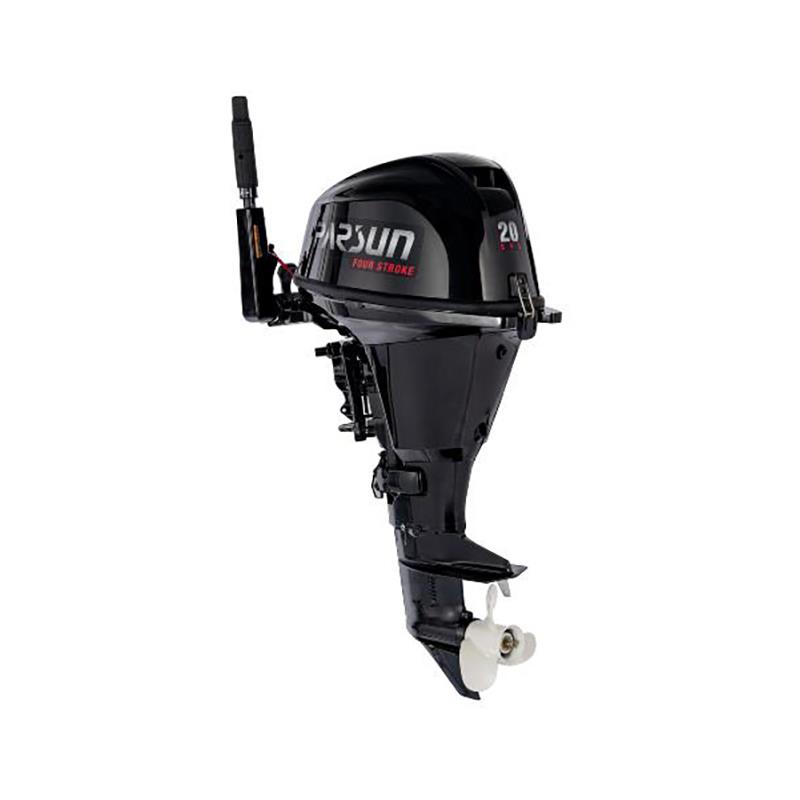 Essentiel pêche - Moteur Thermique Parsun F20EBWS - 20CV - Arbre Court Barre Franche Demarrage Electrique - 51.7 - Arbre Court - 20