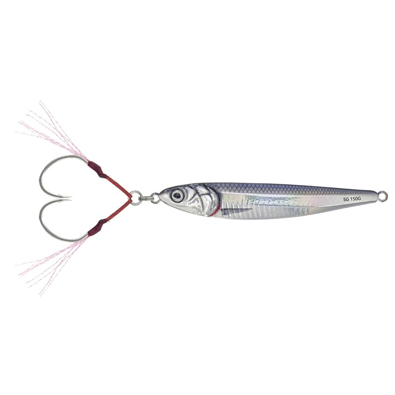 Sélection pêche - JIG Savage Gear 3D Anchovy JIG - 60G - Anchovy - 1 - 15 - 50 - N°2 - N°14 - 10 - 60 - Coulant - 2