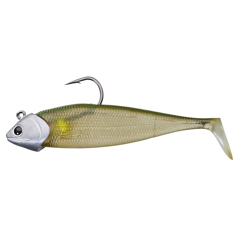 Pour vos sorties - Leurre Souple Armé Illex Nitro Shad 90 + Heads - 9CM - Clear Ayu - 1 - N°1/0 - 9 - 17.6 - Coulant - 10