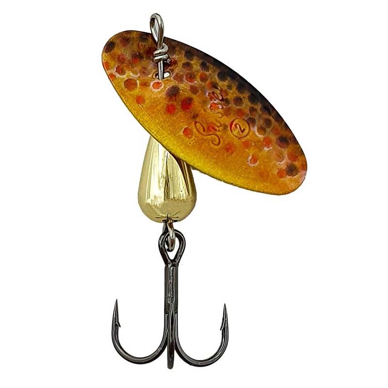 Pour vos sorties - Cuiller Tournante Suissex Cicada Fish Skin Fario Trout - Fish Skin Fario Trout - N°1 - 1 - 3.5
